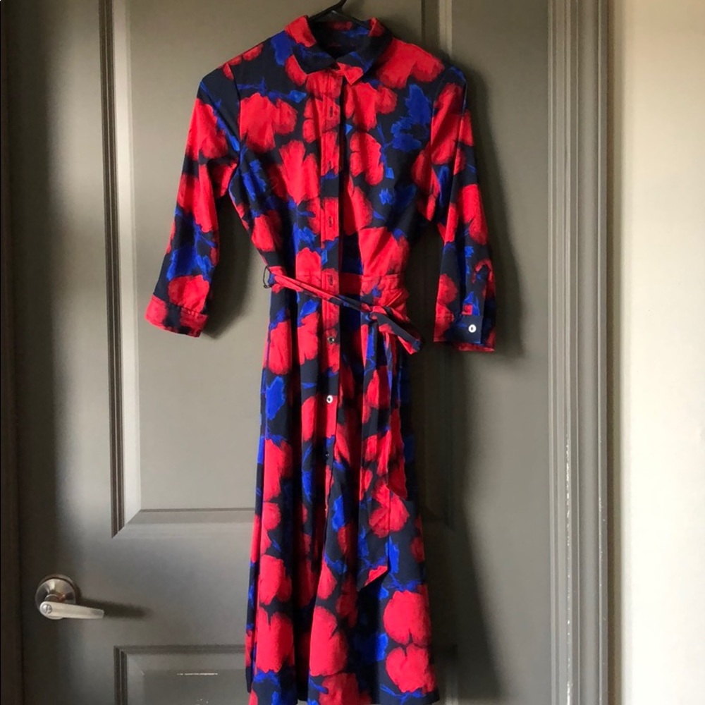 Banana Republic button down dress Petite 00